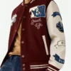 True Religion Varsity Bomber Jacket