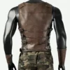 Aaron Taylor-Johnson Kraven the Hunter Sergei Brown Vest