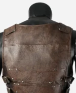 Aaron Taylor-Johnson Leather Vest