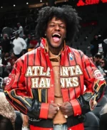 Atl Hawks Leather Jacket