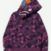 Bape Hoodie Purple