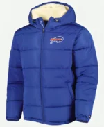 Buffalo Bills Blue Puffer Jacket