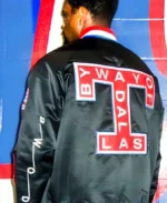 By Way Of Dallas Texas Rangers Jacket