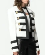 Camille Razat Military Jacket