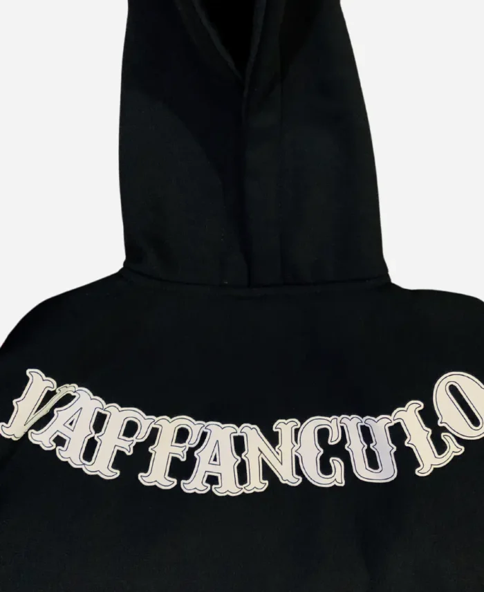 Canadian Rapper Drake Vaffanculo Flame Black Pullover Oversized Hoodie For Mens