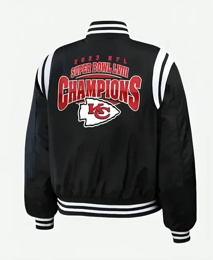 Chiefs Super Bowl Black Starter Jacket