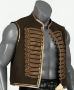 Chris Hemsworth Furiosa A Mad Max Saga 2024 Dementus Brown Vest For Sale