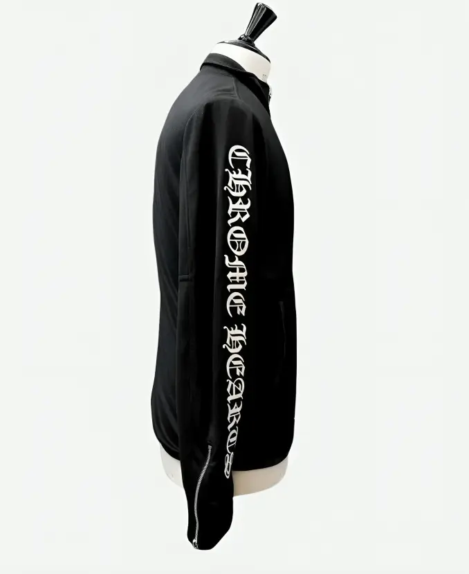 Chrome Hearts Black Track Jacket