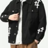 Chrome Hearts Denim Black Jacket