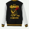 Dawn FM The Weeknd’s Birthday One-of-One Full-Snap Black Varsity Jacket