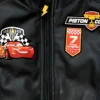 Disney Pixer Lightning Mcqueen Leather Jacket