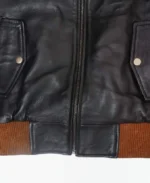 Domino Bomber Leather Jacket