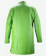 Dragon Ball Green Leather Coat