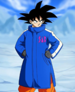 Dragon Ball Z Goku Sab Blue Jacket