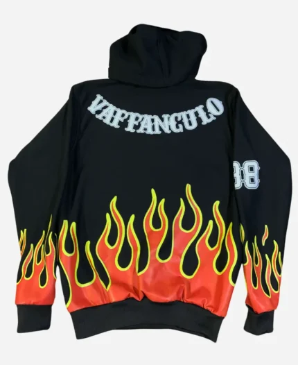 Drake Vaffanculo Flame Hoodie