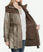 Duster Shearling Coat