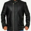 Ed Skrein Deadpool Leather Jacket