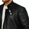 Ed Skrein Leather Jacket