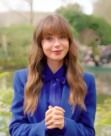 Emily In Paris Blue Suit