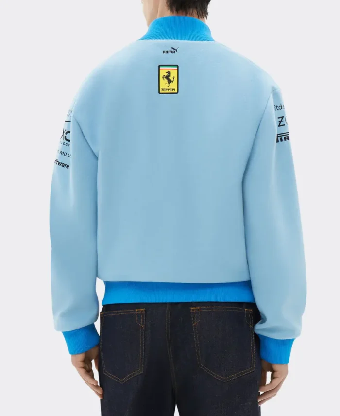 Ferrari Blue Miami Grand Prix jacket