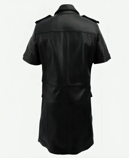 Final Fantasy XV Noctis Lucis Cosplay Black Leather Coat For Sale