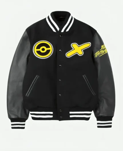 Golden Bear Pikachu Varsity Jacket