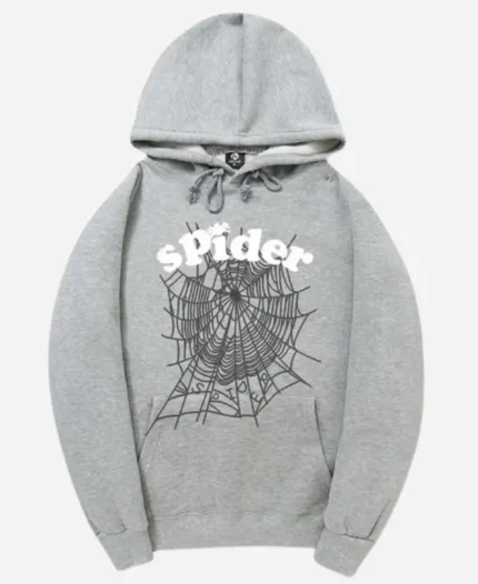 Grey Spider Hoodie