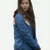 Hailee Steinfeld The Edge of Seventeen Ski Blue Jacket For Sale