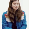 Hailee Steinfeld The Edge of Seventeen Ski Blue Jacket For Women