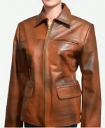 Jennifer Lawrence Hunger Games Leather Jacket