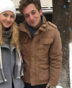 Jeremy Allen Shameless Lip Gallagher Khaki Cotton Jacket For Sale