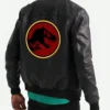 Jurassic Park Black Leather Jacket