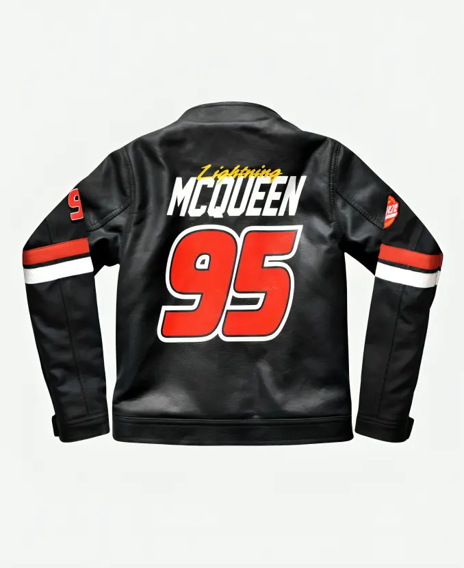 Lightning Mcqueen Racing Leather Jacket