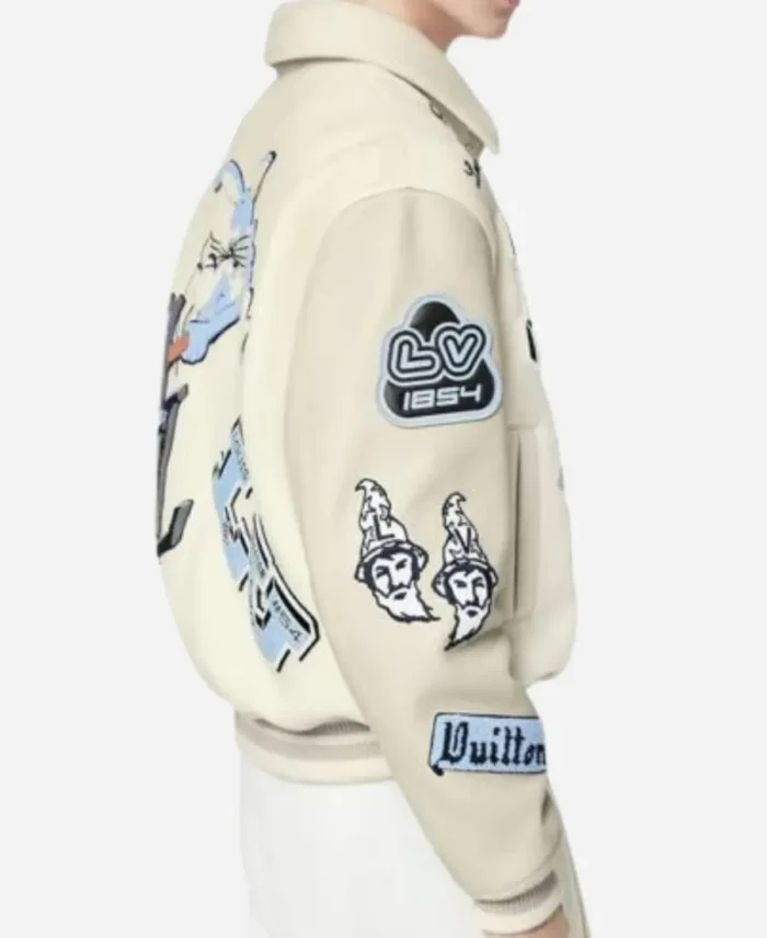 Louis Vuitton bugs bunny Varsity Jacket