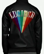 Lucifer Rising Satin Bomber Jacket