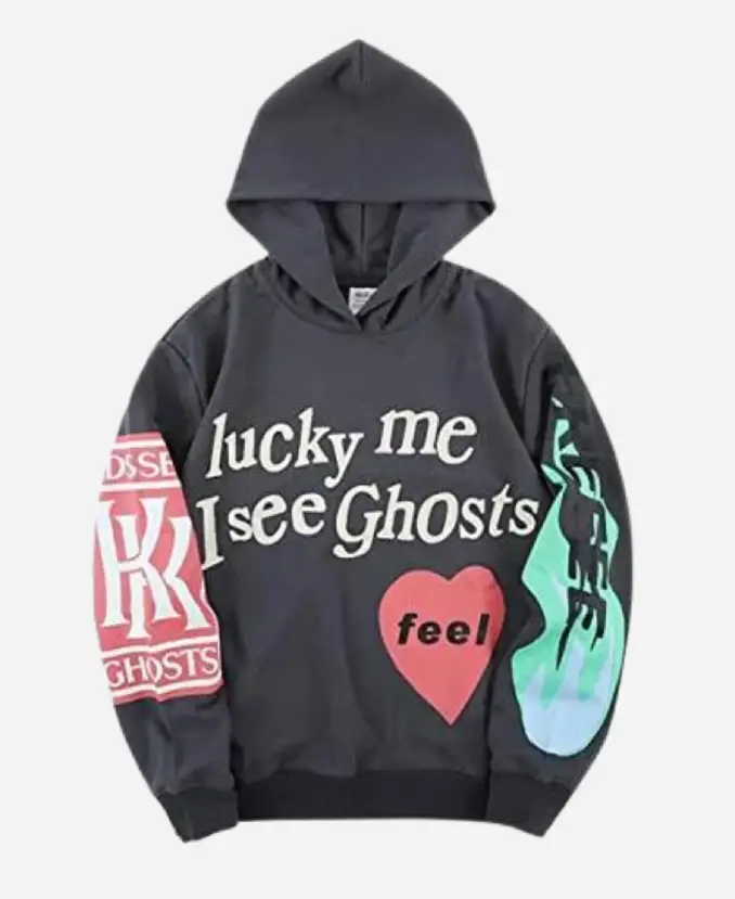 Lucky Me I See Ghosts Hoodie (1)