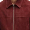 Marcello Red Leather Jacket