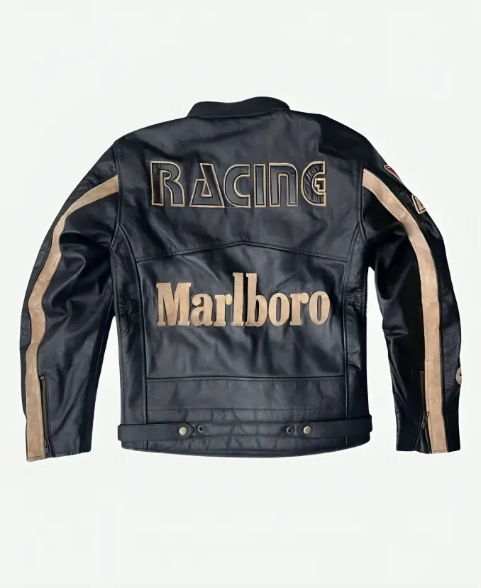 Marlboro Leather Motorcycle Jacket