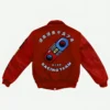 NCRT Neo Kowloon Akira Wool Red Varsity Jacket For Sale