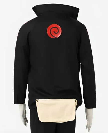 Naruto Next Generation Uzumaki Boruto Black Fleece Jacket