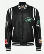 New York Jets Leather Jacket