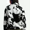 North Face Cow Print Jacket