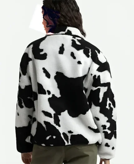 North Face Cow Print Jacket