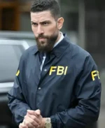 Omar Adom Special Agent Navy Blue Color FBI Jacket For Sale