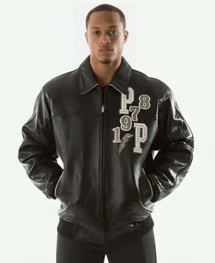 Pelle Pelle Come Out Fighting Black Jacket For Sale