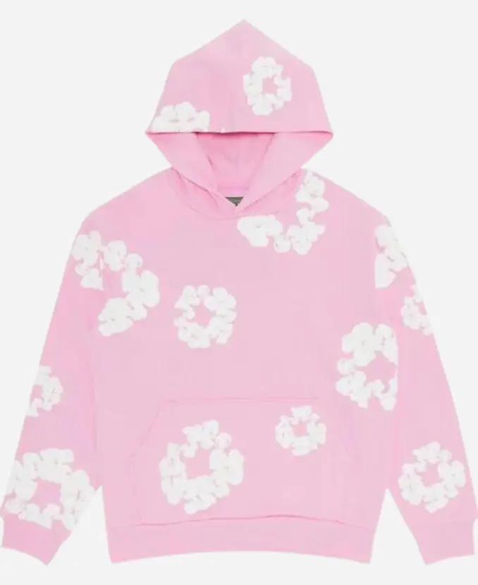 Pink Denim Tears Hoodie