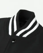 Pokemon Pikachu Golden Bear Black Letterman Jacket For Sale