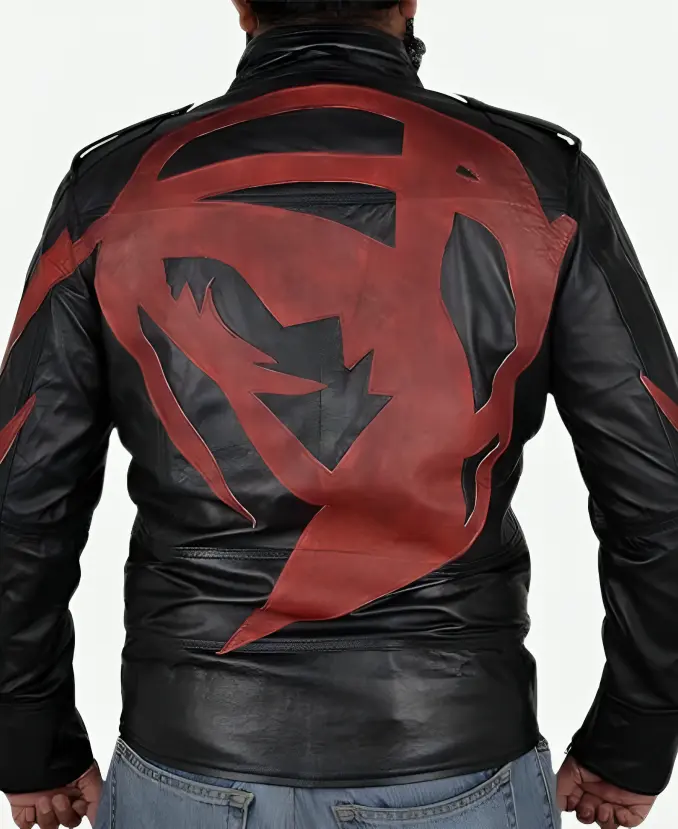 Prototype 2 James Heller Red And Black Leather Jacket