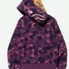 Purple Bape Hoodie