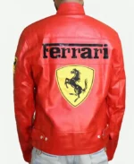 Red Ferrari Motorcycle Jacket